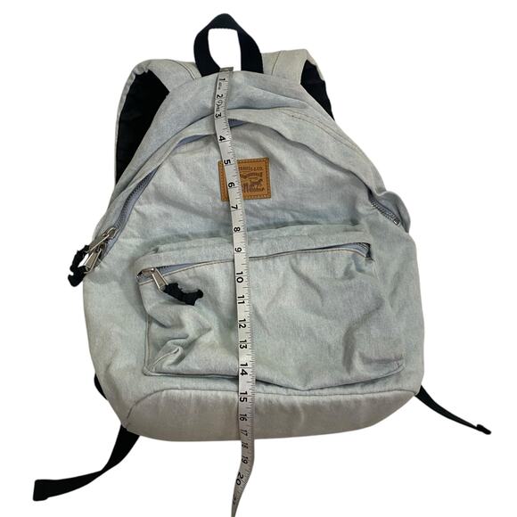 Levi's Backpack - Unisex Stone Washed Denim with 13-inch Laptop Sleeve - Picture 7 of 16